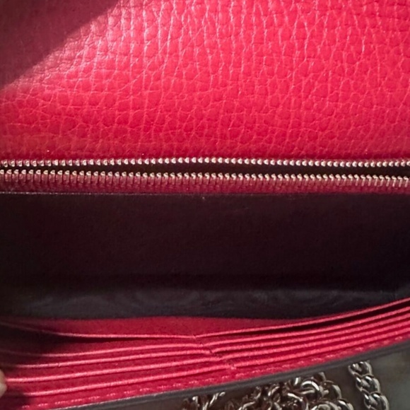 Red Gucci Betty Wallet on Chain WOC Like 🆕 - Picture 6 of 9